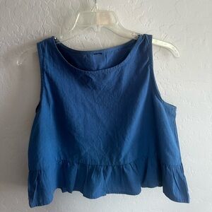 Free people blue tank